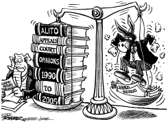 ALITO HEARINGS by John Trever