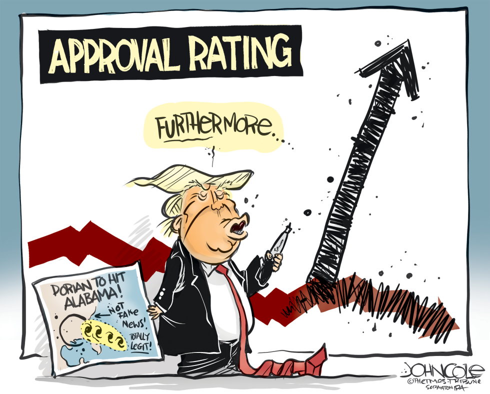 Trump's Sharpie pen
