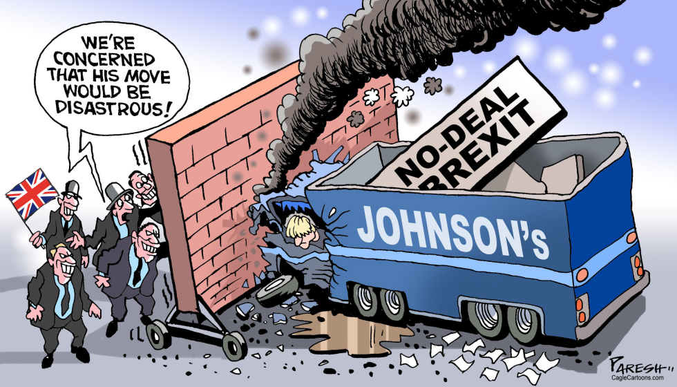  BORIS JOHNSON DEFEAT by Paresh Nath