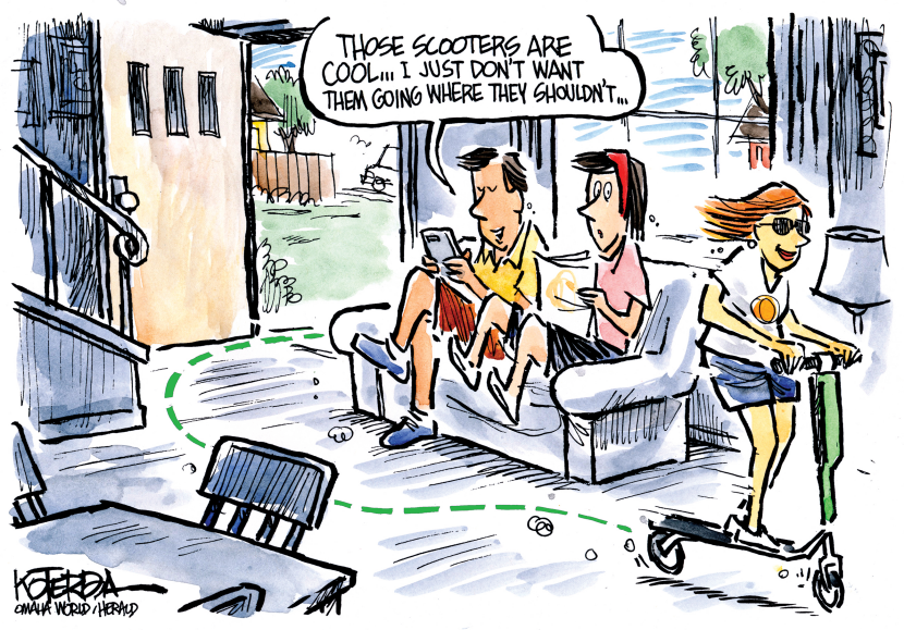 Take a Left at the TV