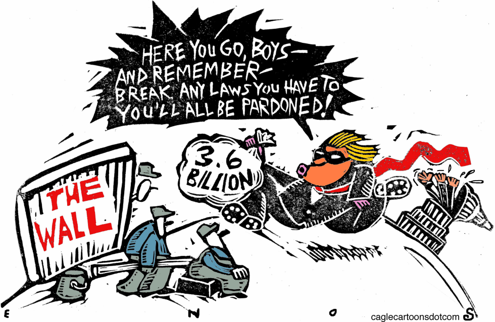 The Wall Gets Funded