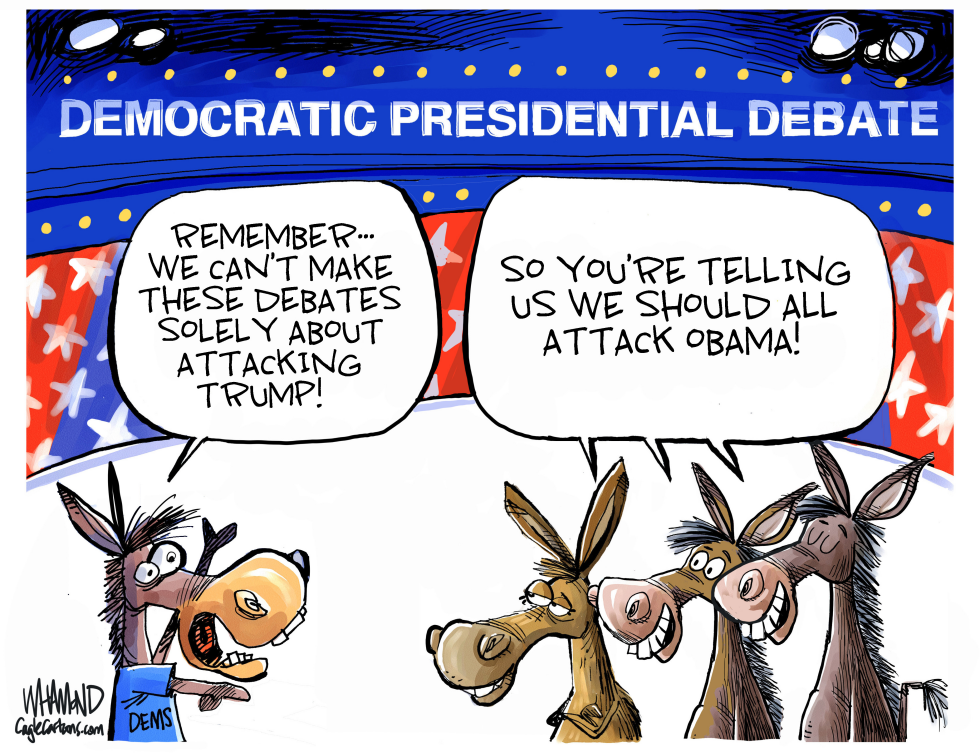  DEMOCRAT STRATEGY by Dave Whamond