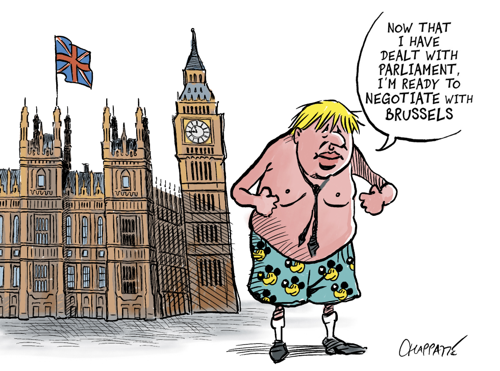  BAD WEEK FOR BORIS JOHNSON by Patrick Chappatte