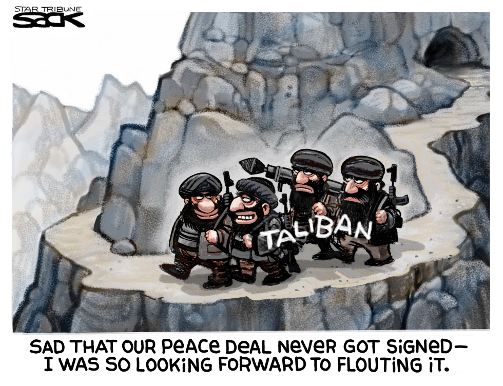  TALIBAN TALKS by Steve Sack