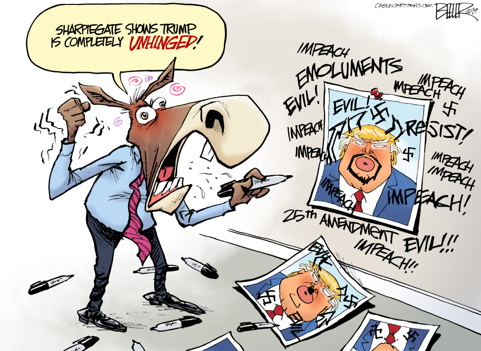  SHARPIEGATE by Nate Beeler