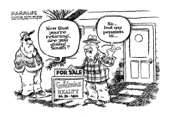 PENSION GOING SOUTH by Jimmy Margulies