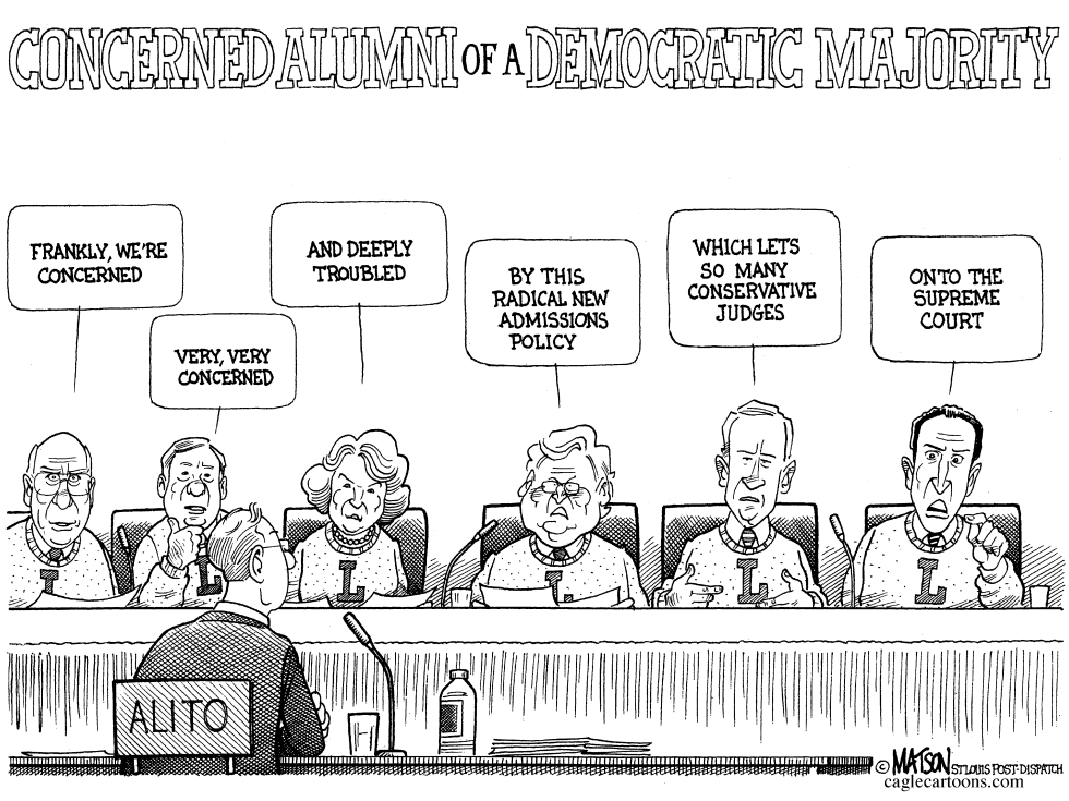  CONCERNED ALUMNI OF A DEMOCRATIC MAJORITY by RJ Matson