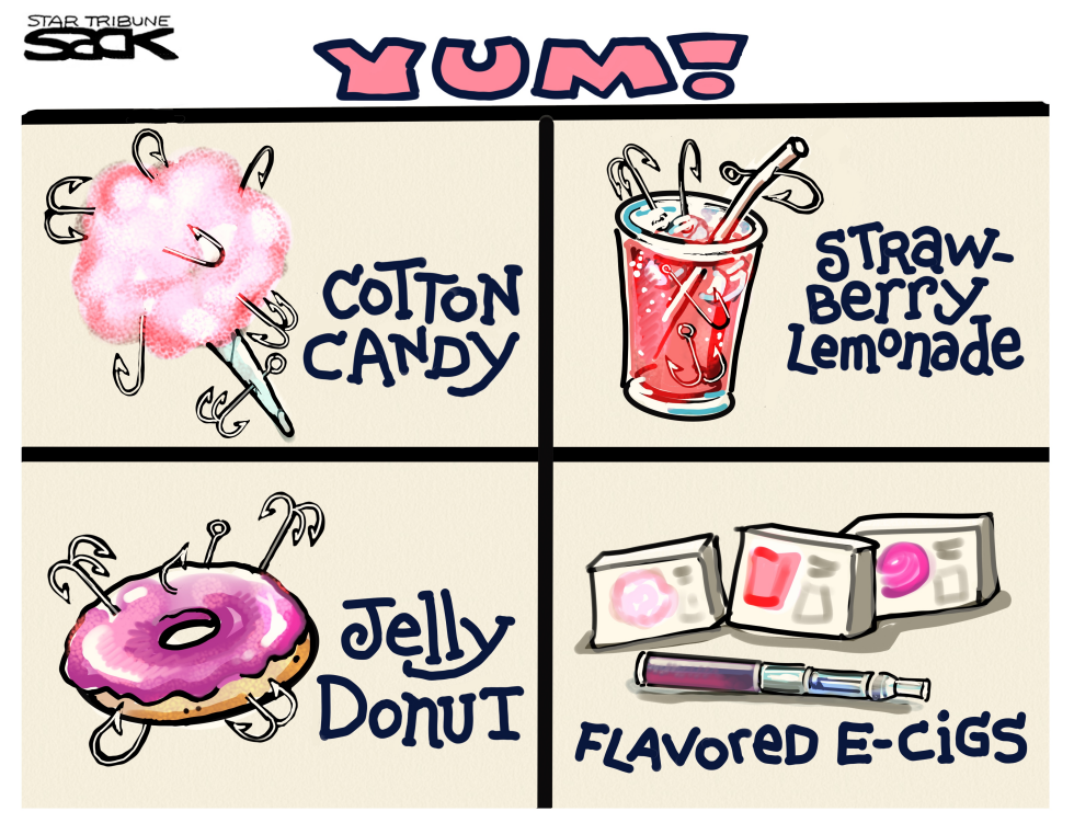  FLAVORED VAPIN’ by Steve Sack