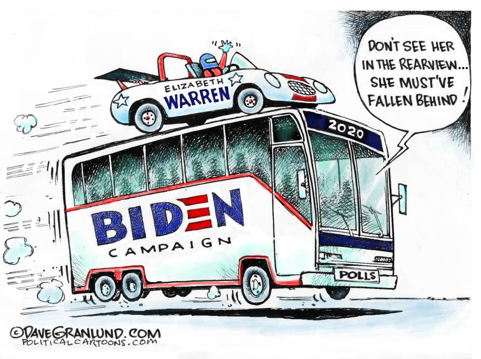 Sen Elizabeth Warren gaining