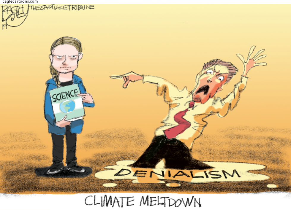  GRETA THUNBERG by Pat Bagley