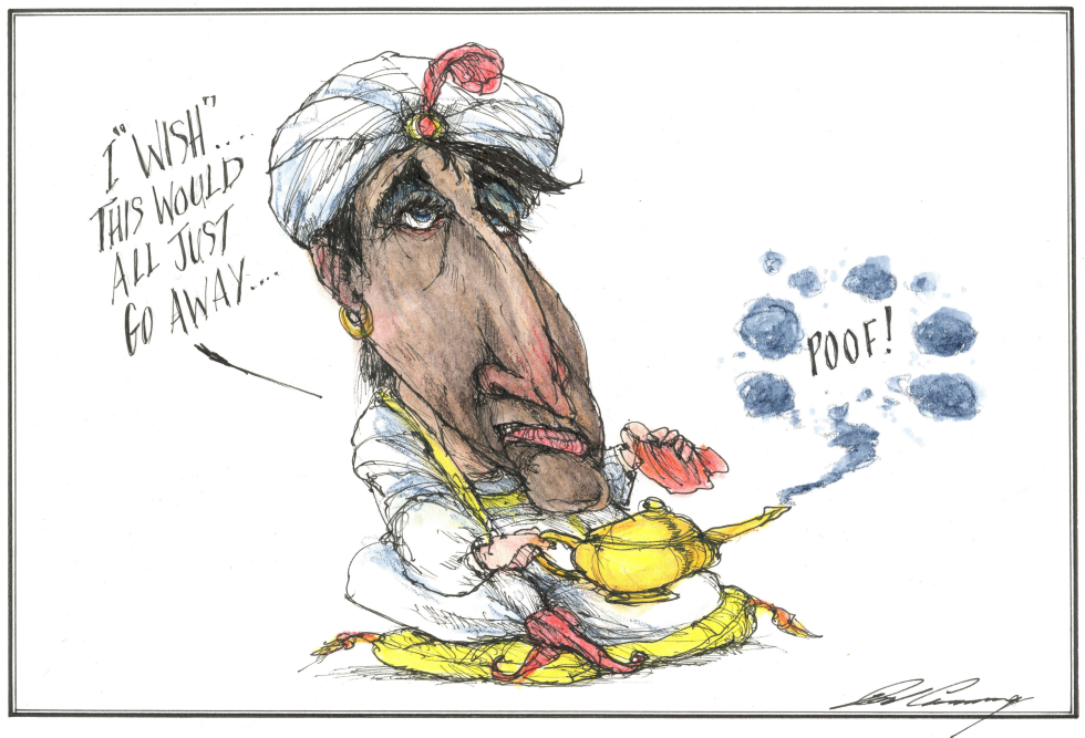 Justin Trudeau in brownface