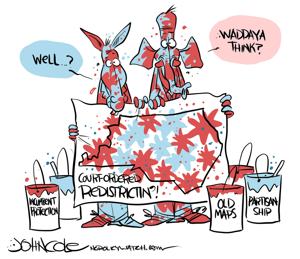 LOCAL NC Redistricting mess