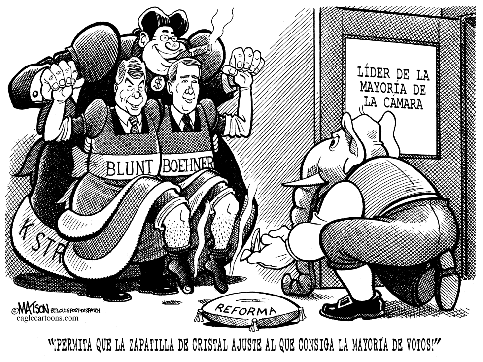 Blunt y Boehner son las Hermanastras Feas de la Reforma