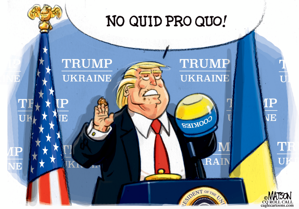  TRUMP UKRAINE NO QUID PRO QUO by RJ Matson