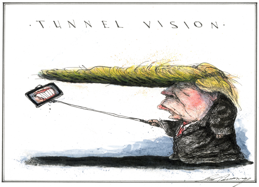 Donald Trump has tunnel vision