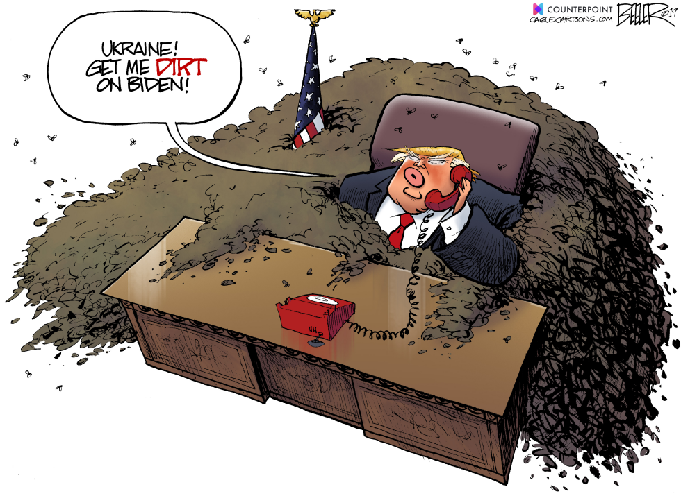  TRUMP AND UKRAINE by Nate Beeler