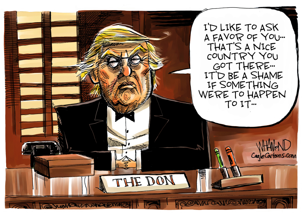  THE DON AND THE SHAKEDOWN by Dave Whamond