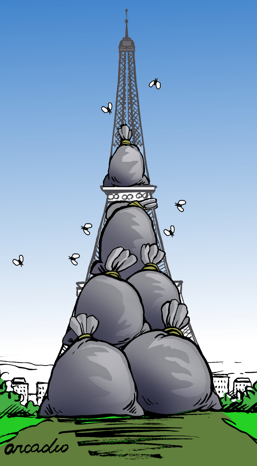París trash in everywhere