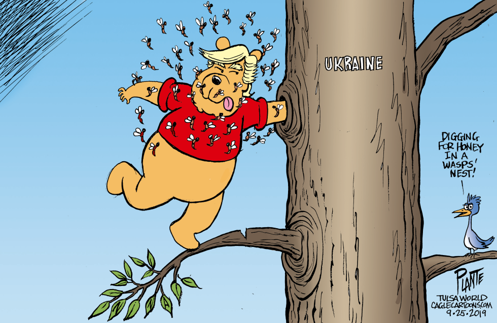 Trump gets stung