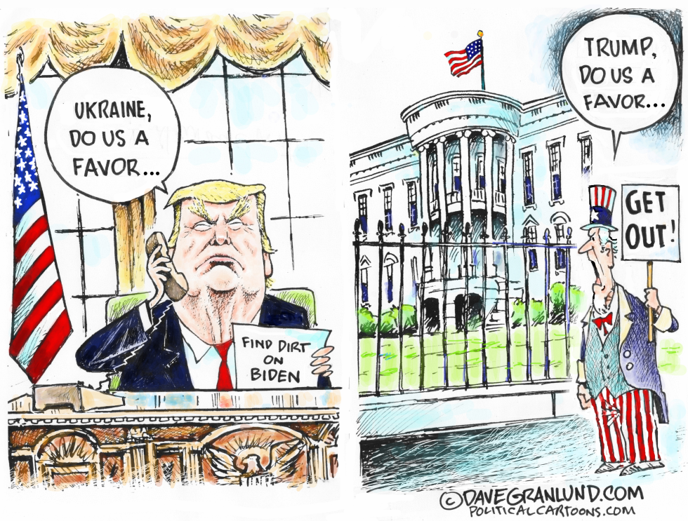 Trump asks favor of Ukraine