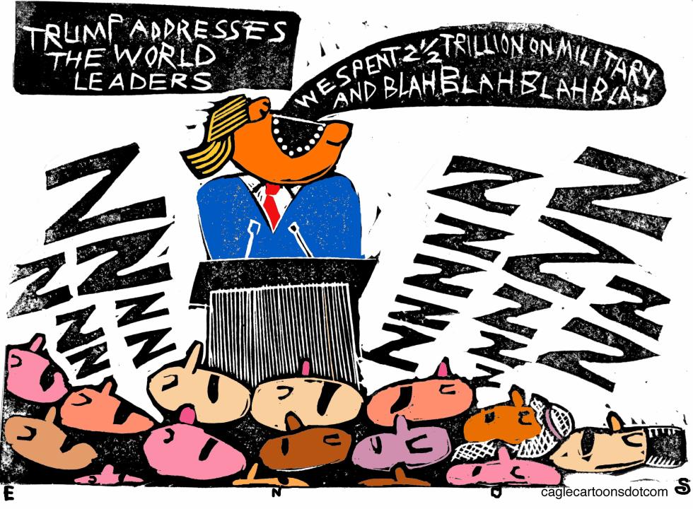 TRUMP AND WORLD LEADERS by Randall Enos