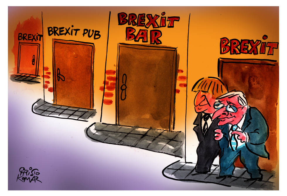 Brexit pub crawl
