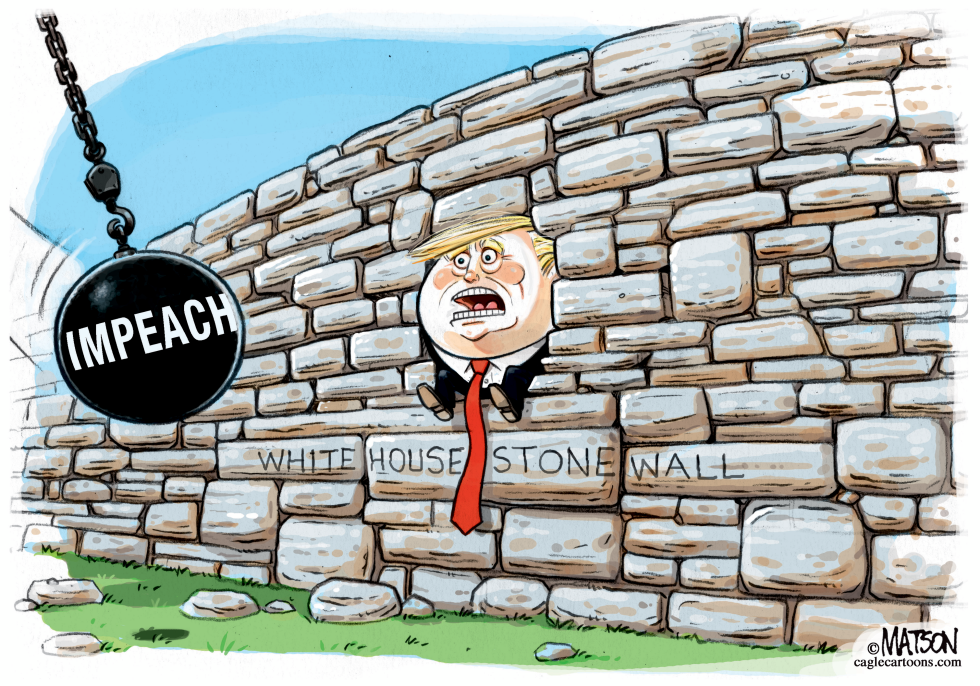  WHITE HOUSE STONEWALL by RJ Matson