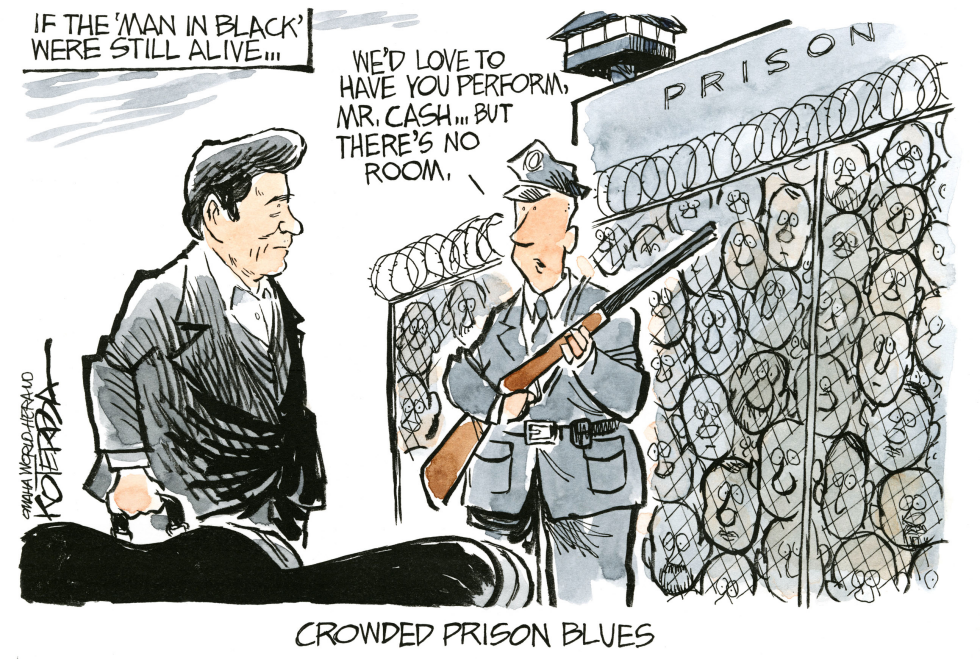  CROWDED PRISON BLUES by Jeff Koterba