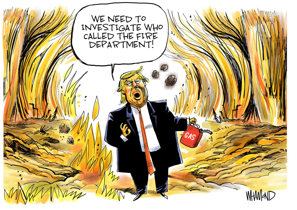 Burning down the house