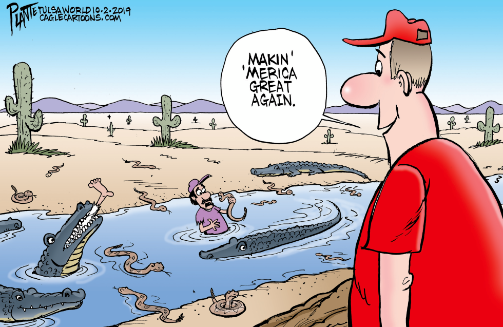 Trump and the border moat