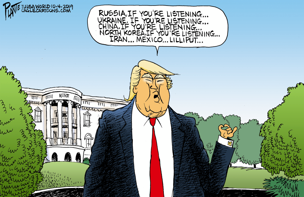  TRUMP AND WHO'S LISTENING by Bruce Plante