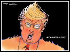 GASLIGHTERIN-IN-CHIEF by J.D. Crowe