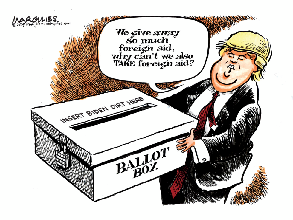 Foreign election aid for Trump