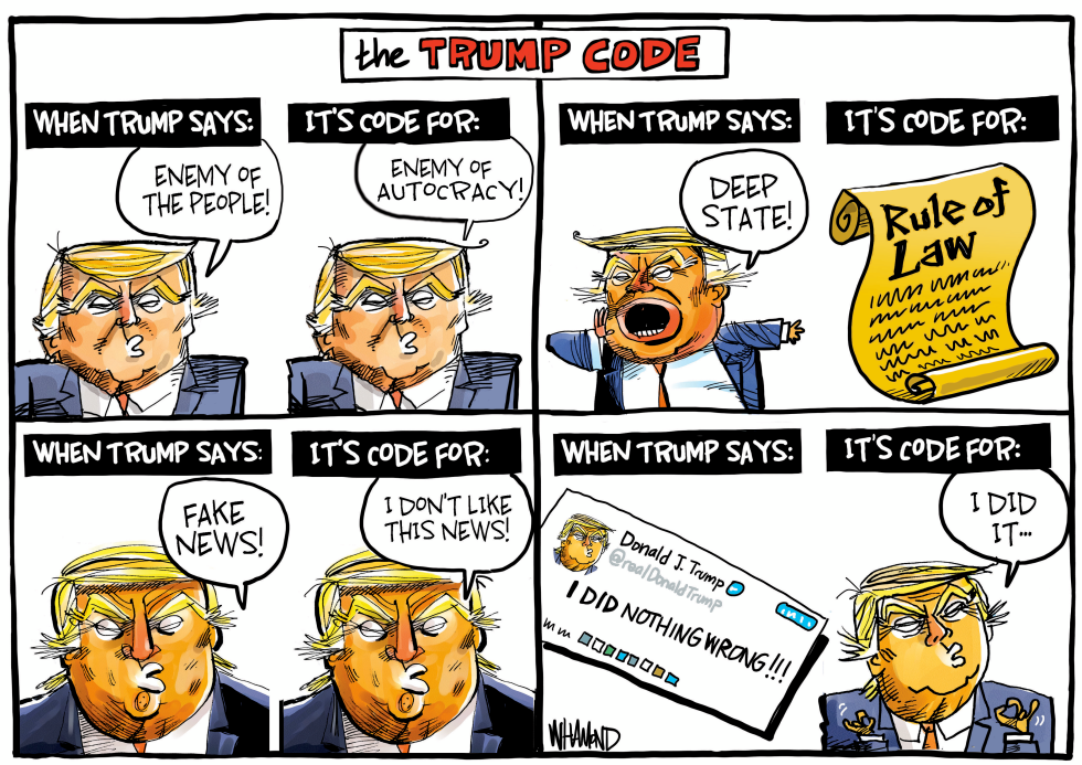  THE TRUMP CODE by Dave Whamond