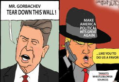 RONALD REAGAN VS TRUMP MOB by Jeff Darcy