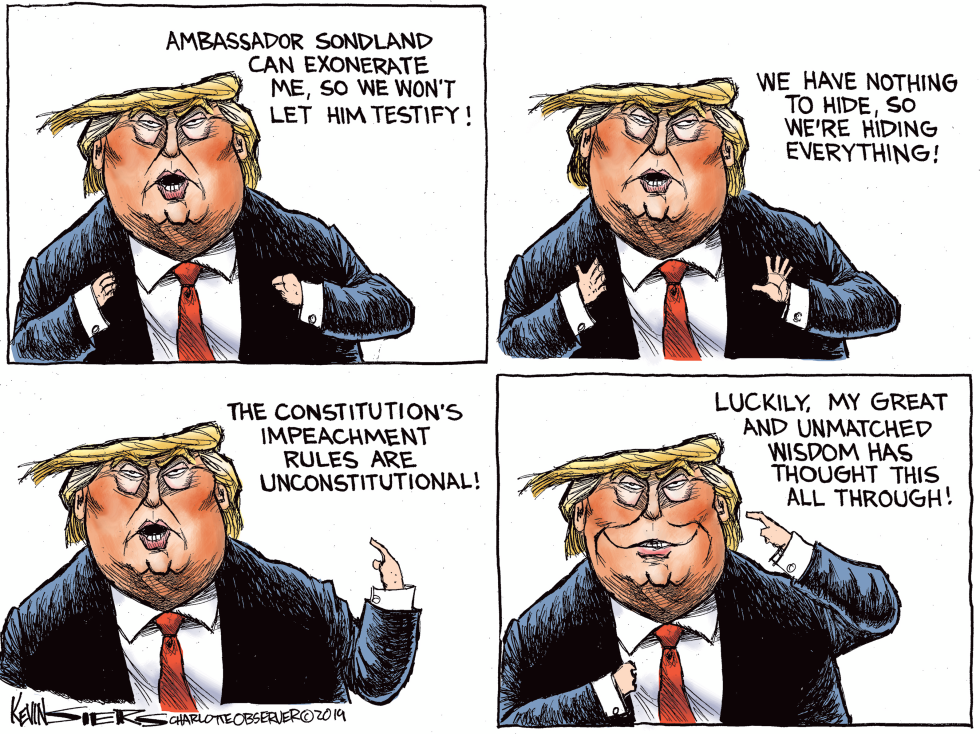  TRUMP WISDOM by Kevin Siers