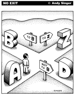A TO B by Andy Singer