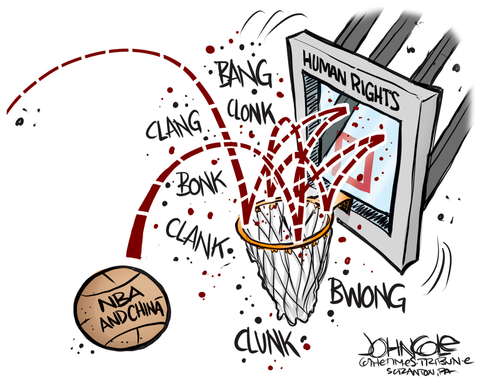  NBA AND CHINA by John Cole