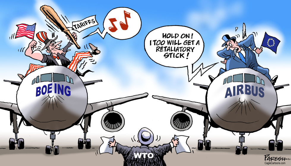  US TARIFFS ON EU by Paresh Nath