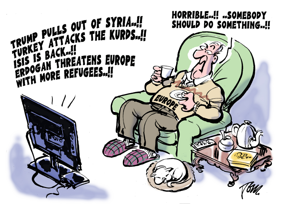  EUROPE AND SYRIA by Tom Janssen