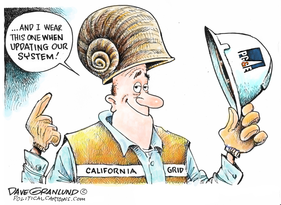 California PG&E power grid