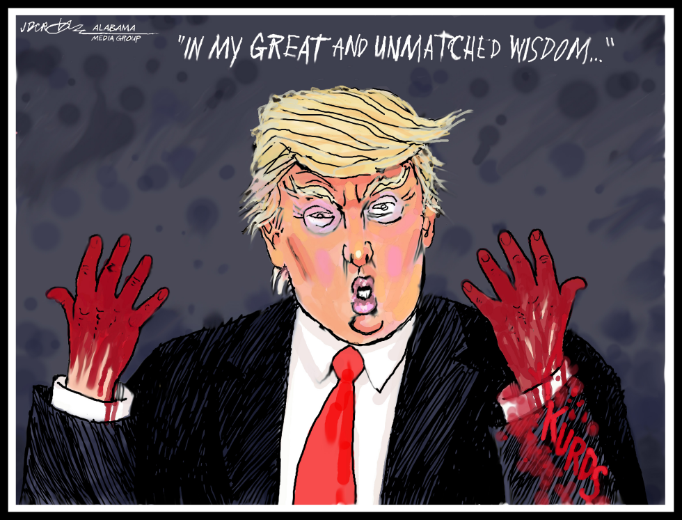 Trump Kurds Blood