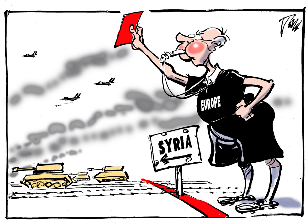 Europe and invasion Syria