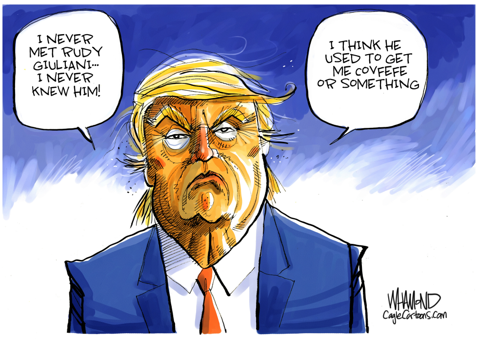 Trump throws Giuliani under the bus