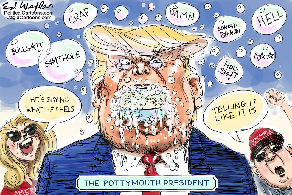  POTTYMOUTH PRESIDENT by Ed Wexler