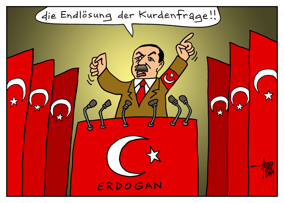 Erdogan murdering Kurds