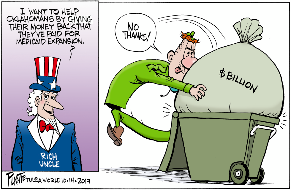 Oklahoma's rich uncle