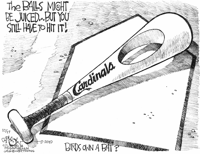 Mighty Cardinals have struck out