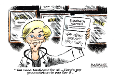 ELIZABETH WARREN MEDICARE FOR ALL by Jimmy Margulies