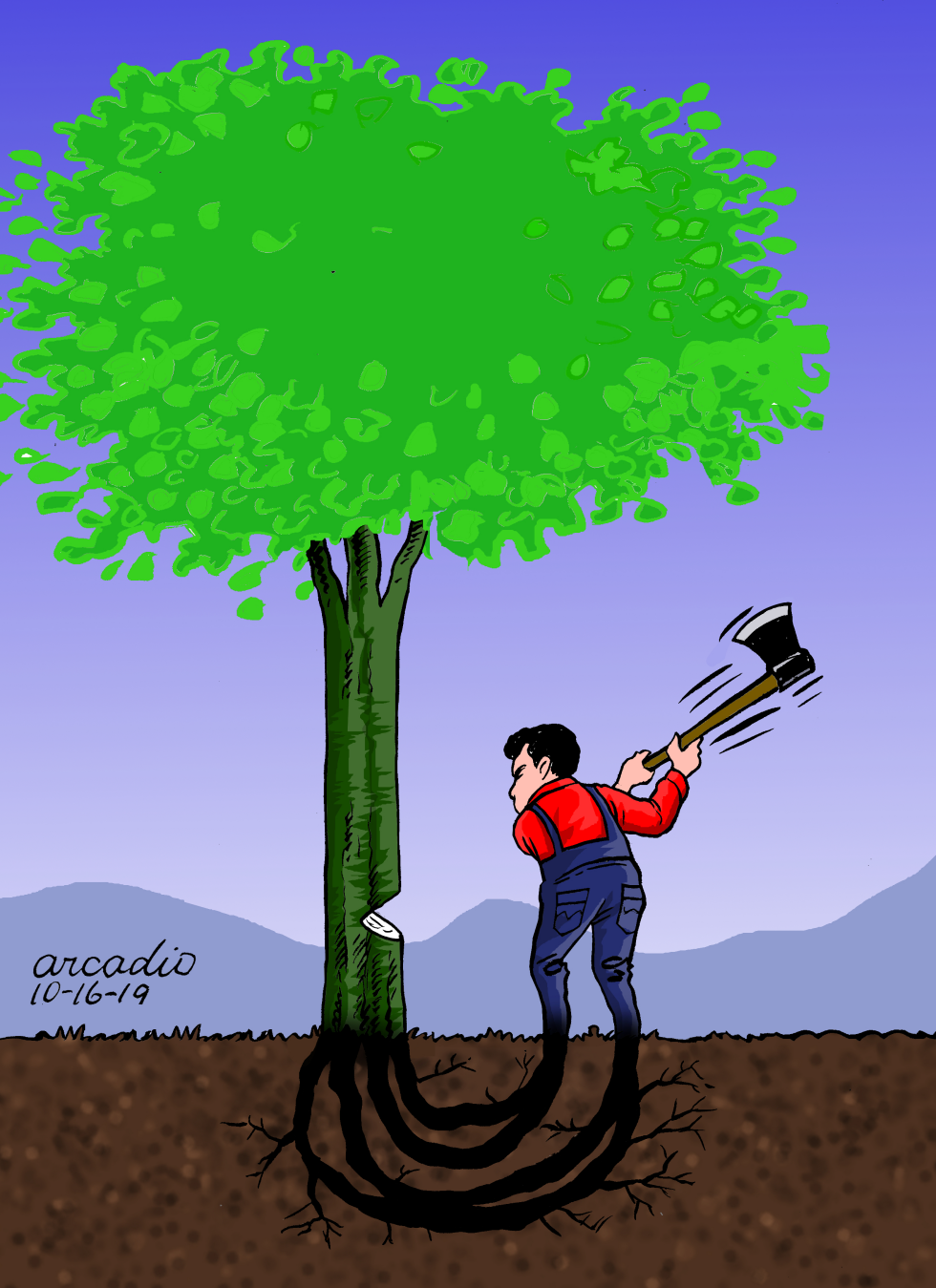  AUTODESTRUCCIóN by Arcadio Esquivel